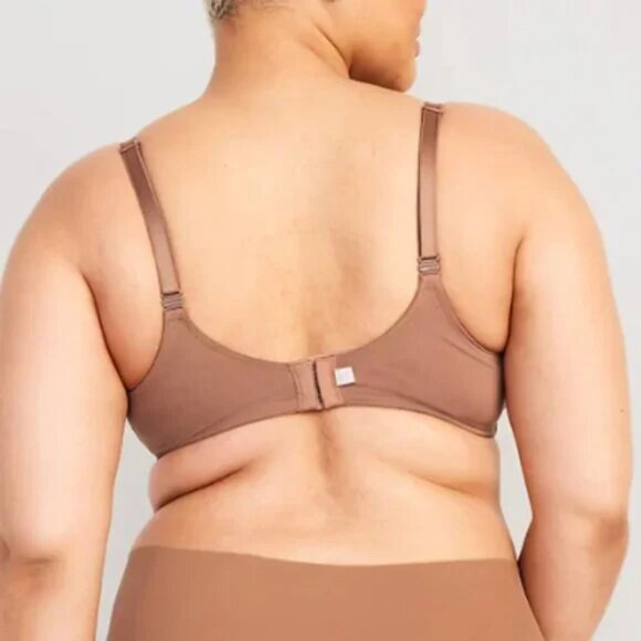 O.N.L.Y. Full Coverage Molded Bra No Underwire Cocoa Fawn Size 44D - Picture 2 of 5